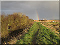 TL9609 : Sunshine after the rain, Tollesbury Wick by Roger Jones