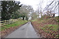 A very narrow Donington Lane