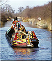 SP4564 : Narrow boat & butty, Grand Union Canal by Ian Taylor