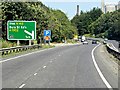 Eastbound A14 near Bury St Edmunds