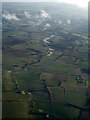 Flooded River Stort from the air