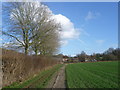 Footpath to Stile Farm