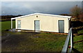 Sports field changing rooms, Station Road, Raglan