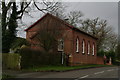 Converted chapel near the end of Meadow Way