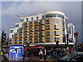 Kingston-upon-Thames: modern building by the station