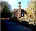 Prominent chimneystack on Y Crwys, Goodrich