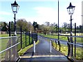 H4572 : Pathway to Irishtown Road, Omagh by Kenneth  Allen