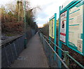 ST1477 : Path from Fairwater Road to Fairwater railway station, Cardiff by Jaggery