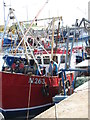 The trawler "Lady Isle" N263 at Kilkeel Harbour