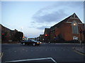 Sandhurst Road at the junction of Torridon Road