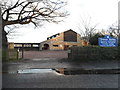 The entrance to Trevor Bailey sports ground on Dulwich Common