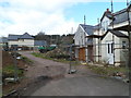 Fenced-off area, Well Lane, Llanvair Discoed