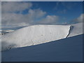 NT1618 : Nickies Knowe in snow by Alan O'Dowd