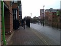 Path beside the River Aire, central Leeds