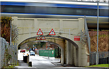 J3583 : Bleach Green viaducts, Whiteabbey - February 2014 (1) by Albert Bridge