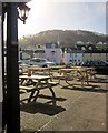 Tables at the London Inn, Shaldon