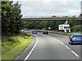 Bridge over the A14 near Woolpit