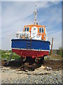 Rear view of the pilot boat "Mourne Mist"