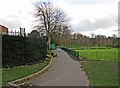 Footpath in Mary Stevens Park, Stourbridge