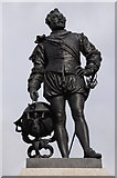 SX4753 : Statue of Sir Francis Drake by Philip Halling
