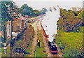 Bure Valley train at Coltishall, 1994