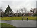 SJ9295 : Victoria Park Flagpole by Gerald England