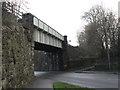 Railway bridge over Unstone Hill