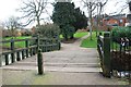 Gheluvelt Park - bridge over the Barbourne Brook, Worcester