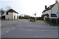 Junction of Bull Lane and the A28