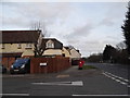 Nickleby Close at the junction of Crossway, Thamesmead