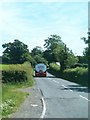 Fuel tanker on Bonecastle Road