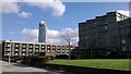 Plaza to the south of Croydon College