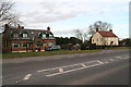 Corner of Church Lane and the A16