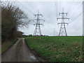 Pylons Over Byng Lane