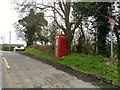 Telephone box at Tullyhappy