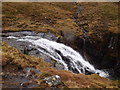 NH0216 : Waterfall on Allt Grannda in Kintail by ian shiell