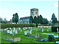 Winslow cemetery and church