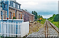 Former station at Delny, 1994