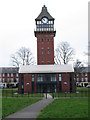SE3329 : Clock Tower - St George's Park by Betty Longbottom