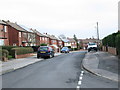 Cornwall Crescent - looking towards Manor Road