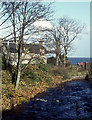 The mouth of Glenashdale Burn