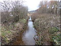 Stream through the caravan site