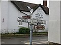 Signpost, Acton Burnell