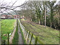 New footpath off the old railway line, Fylingthorpe