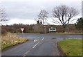 NU0223 : The road from Ilderton joins the A697 by Russel Wills
