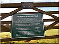 Polstead Playing Field sign