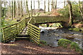 Footbridge over Lady Burn, Glenluce