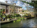 Cottages next to the River Darent