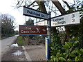 The (Polstead Heath) end of Heath Road (from Stackwood/Millwood Road direction)