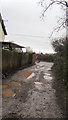 Footpath exiting onto Nutburn Road